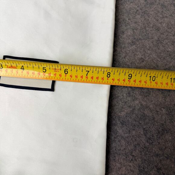 Authentic Gucci Logo Designer White Silk/Satin Dust Bag Storage 17.25"x8" - Picture 7 of 8